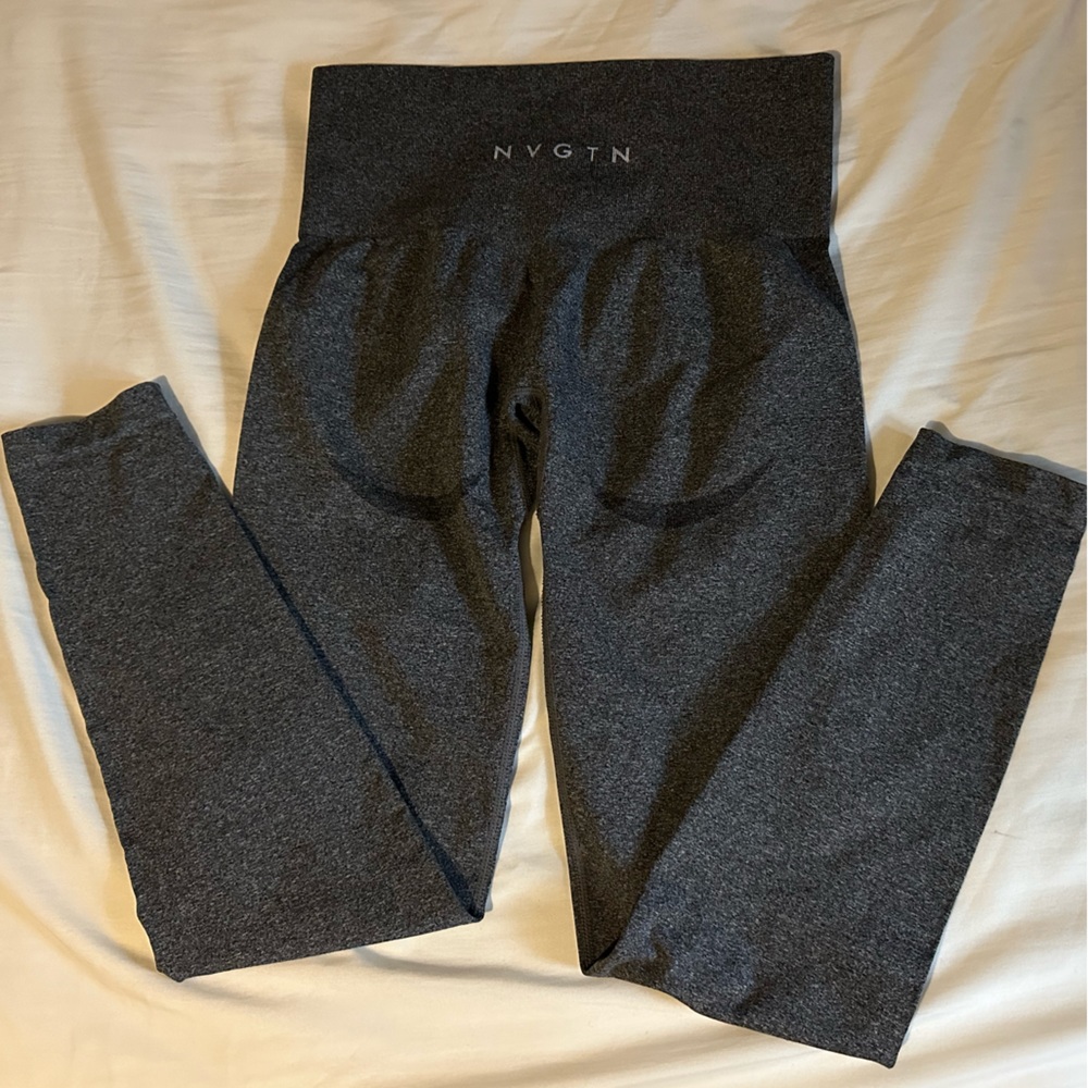 NVGTN gray leggings, size small